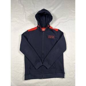 Oracle Red Bull Racing Hoodie Mens Large Navy F1 Formula 1 Sweatshirt Castore